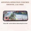61B8SXYDPL._AC_SL1500_.jpg PATIKIL 4 Pcs Mobile Phone Game Joystick, Frosted Spiral Game Control Touch Screen Joystick with Storage Box for Mobile Tablet Smart Phone, Black