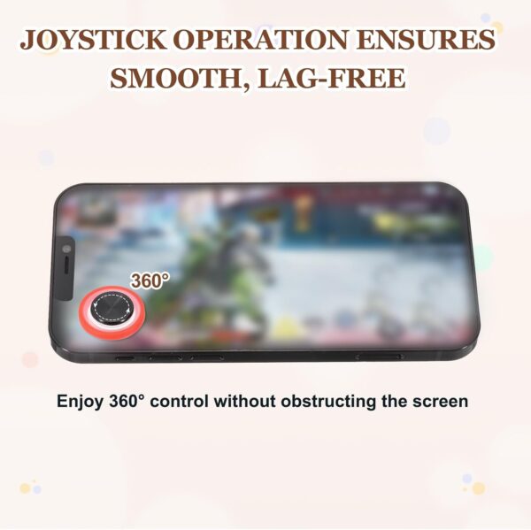 61B8SXYDPL._AC_SL1500_.jpg PATIKIL 4 Pcs Mobile Phone Game Joystick, Frosted Spiral Game Control Touch Screen Joystick with Storage Box for Mobile Tablet Smart Phone, Black