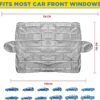 61FD47j8BZL._AC_SL1000_.jpg Goodyear Magnetic Car Windscreen Cover – Protects Against Snow, Frost, and Ice, 4 Powerful Magnets, Double Side Flaps, Silver, 150 x 120 cm