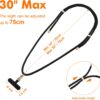 GRIFEMA Mobile Phone Lanyard Adjustable Phone Strap Crossbody with Patch Phone Neck Strap Compatible with Most Smartphones