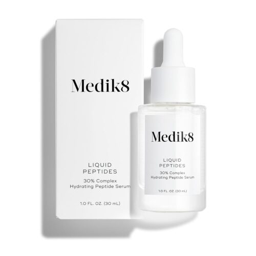61IJGwf9uzL._SL1500_.jpg Medik8 Liquid Peptides - Multi Peptide Face Serum For Women and Men - Smooths Wrinkles and Fine Lines - Hydrating Serum - 1.0 oz