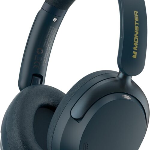 61K9slQTDaL._AC_SL1500_.jpg Monster Persona 3rd ANC Bluetooth Headphones, Over Ear Headphones with Bluetooth 5.4, 70 Hours Playtime, Noise Cancelling Headphone with Mic, Foldable Lightweight Headset, Comfort Fit, Blue