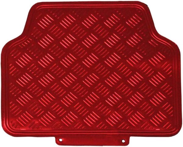61L3FXLHVSL._AC_SL1000_.jpg JVL Titan Car Mat Set Metallic Design with Rubber Backing, Red