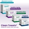 61MbWpRa2fL._SL1081_.jpg Reduces Fine Lines and Wrinkles in 6 weeks or Less, CLEAN SKIN CLUB Healthy Aging Clean Towels® XL, Disposable Face Towels, XL - 1 Pack (50 count)