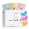 61NA-qyvDL._SL1500_.jpg PEAUAMIE Under Eye Patches Gold and Hyaluronic Acid for puffy eyes,Rose Eye Masks for Dark Circles and Puffiness skin care Smooth Wrinkles products 30 Pairs