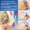 61OTwWxDC-L._SL1000_.jpg 9-in-1 Face Scrubber Face Cleaning Brushes Super Soft Silicone Cleanser Brush and Facial Cleansing Massager Brush Face Cleansing Brush Set