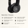 61PajLGqVHL._AC_SL1500_.jpg Beats Solo 4 - Wireless On-Ear Bluetooth Headphones, Up to 50-Hour Battery Life, Ultra-Lightweight Comfort, Powerful and Balanced Sound, Apple & Android Compatible - Matte Black