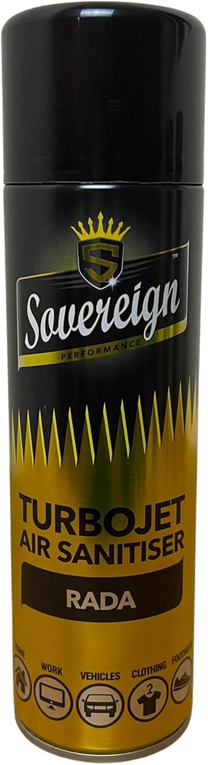 61QPtxjP9LL._AC_SL1500_.jpg 3 x Sovereign Designer Fragrances Savage Greed RADA Car Home Office Gym Turbojet Air Sanitiser Freshener Blast Spray Cans 500ml Bundle