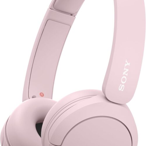 61QmoIufSAL._AC_SL1500_.jpg Sony WH-CH520 Wireless Headphones Bluetooth On-Ear Headset with Microphone and up to 50 Hours Battery Life with Quick Charging, Pink