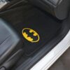 61Qn5lUZOPL._AC_SL1000_.jpg BDK WBMT-1301 Batman Carpet Car Floor Mats Black & Yellow Logo - 4 Pieces, Rubber Backing, Front & Rear Full Set