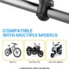 61Sb5jLoXtL._AC_SL1500_.jpg Laven & Ivory Bike Phone Holder for 4.7-7.4'' Smartphones | 360° Rotatable Motorcycle Phone Mount with Quick Release Adapter | Secure Handlebar Riding Support