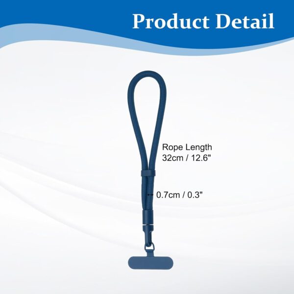 61SmcqCZdPL._AC_SL1500_.jpg PATIKIL Polyester Adjustable Phone Strap with Stainless Steel Patch for Most Smartphones