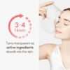 THE FACE SHOP Original Vegan Collagen Face Mask, Korean Glass Skin Essential, Peptide Hydrogel Mask for Firming & Skin Elasticity, Moisturizing, 4EA