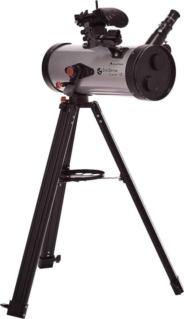 61Xhp-Fiq5L._AC_SL1500_.jpg Celestron 22453 StarSense Explore LT127AZ Newtonian Reflector Telescope, Smartphone App-enabled, includes Two Eyepieces, 2xBarlow lens, Phone Dock/Height-adjustable Tripod, iOS/Android Compatible