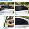 61YSFBYGe3L._AC_SL1001_.jpg Ram Car Side Window Sun Shade 2Pack, 42"x20", Fits All Cars, Black