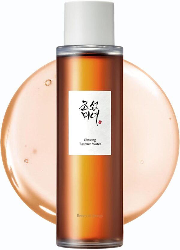 Beauty of Joseon Ginseng Essence Water Hydrating Face Toner for Dry, Dull Skin. Korean Moisturizing Skin Care for Men and Women 150ml, 5.07 fl.oz.