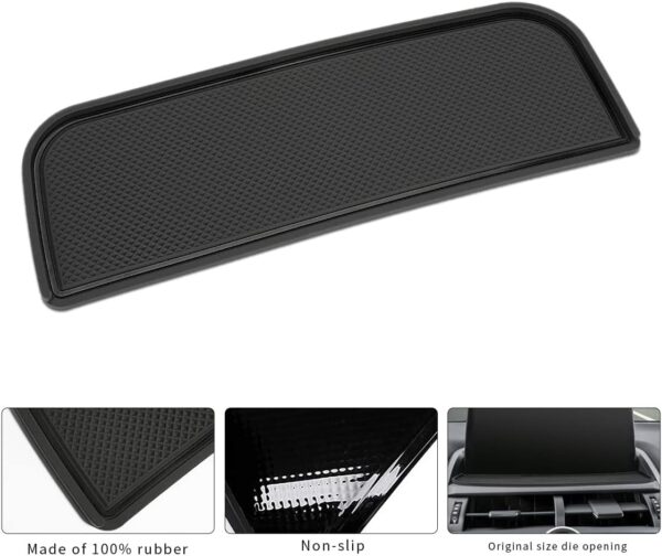 61cikfzI0LL._AC_SL1200_.jpg INTGET Dash Dashboard Mat for Lexus NX300 NX300h NX200 Accessories 2018 2019 2020 2021 Premium Custom Interior Non-Slip Anti Dust Dashboard Insert Liner Pad Rubber Mat (Black)