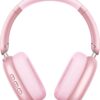 61fzm7GeaL._AC_SL1500_.jpg Wentronic Y01 Wireless Noise Canceling Headphones Bluetooth 5.3 Over Ear Headphones with Microphone, Hi-Res Audio, 48H Playtime, Foldable Comfortable Earpads,Compatible with iOS,Android,PC, Pink