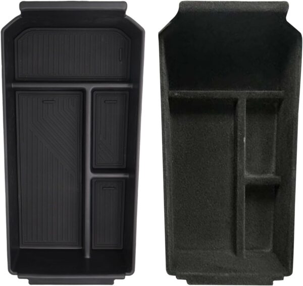 61h3Dg3Rq-L._AC_SL1500_.jpg Car Center Console Storage Organizers ABS Construction For Jaecoo J7 PHEV 2025 Vehicles Center Console TRay Car Armrest Box ABS