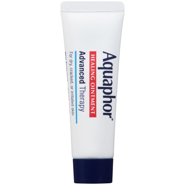 61hO-tzBl0L._SL1500_.jpg Aquaphor Healing Ointment Advanced Therapy Skin Protectant, Dry Skin Body Moisturizer, 0.35 Oz Tube, Pack of 2