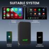 61jo8w1asDL._AC_SL1000_.jpg Carlinkit 5.0, 2air, Wireless CarPlay and Android Auto Wireless 2-in-1 Adapter,For Cars With CarPlay and Android Auto Function, Plug & Play, Supports Voice Assistant,Navigation,Music..