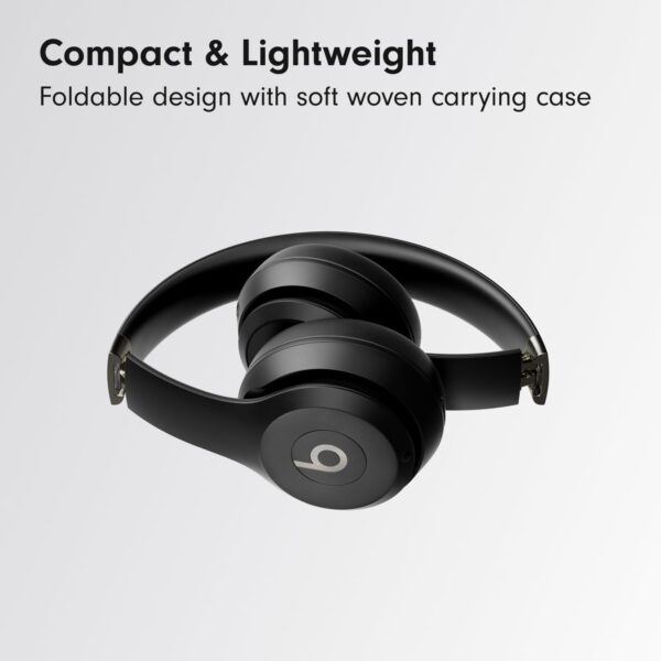 61nNjcRzbAL._AC_SL1500_.jpg Beats Solo 4 - Wireless On-Ear Bluetooth Headphones, Up to 50-Hour Battery Life, Ultra-Lightweight Comfort, Powerful and Balanced Sound, Apple & Android Compatible - Matte Black