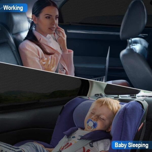 61o5keFg5UL._AC_SL1001_.jpg Ram Car Side Window Sun Shade 2Pack, 42"x20", Fits All Cars, Black