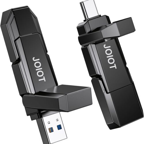 61oBDKy3vwL._AC_SL1500_.jpg JOIOT USB C Flash Drive 256GB Up to 450MB/s Dual Type-C & USB-A USB 3.2 Solid State Drive USB-C Thumb Drive Compatible with iPhone 15/16 Series Smartphone Tablet Laptop Car Smart TV Game Console