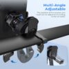 61oVjlKELL._AC_SL1500_.jpg Brencco Car Phone Holder Air Vent, 360° Rotation Car Phone Holder Hook Clip & Legs Double Support One Button Release for Cars Vent for iPhone, Galaxy, All 4.0''-7.0'' Smartphones