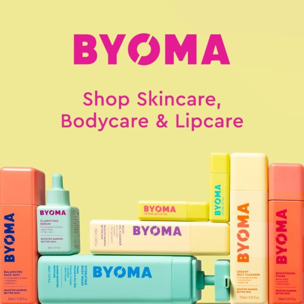 61puTOCM60L._SL1000_.jpg BYOMA Body Care Trial and Travel Kit (6-Piece Set) - Support the Skin Barrier with Hydrating, Brightening, and Sensitive Travel Size Body Wash and Lotion