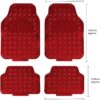 61qyqbO1AHL._AC_SL1000_.jpg JVL Titan Car Mat Set Metallic Design with Rubber Backing, Red