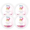 61rFdTmA1XL._SL1500_.jpg Dove Nourishing Body Care, Face, Hand, and Body Beauty Cream for Normal to Dry Skin Lotion for Women with 24-Hour Moisturization, 4-Pack, 2.53 Oz Each Jar