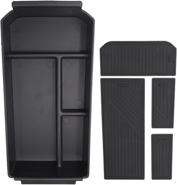 61rUMFpBfpL._AC_SL1500_.jpg Car Center Console Storage Organizers ABS Construction For Jaecoo J7 PHEV 2025 Vehicles Center Console TRay Car Armrest Box ABS