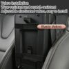 Car Armrest Storage Box, Center Console Cover Cushion, 4 In 1 Car Tissue Boxes Organiser Cup Holder Multifunctional organiser, for Most Vehicles, SUV, and Trucks (Black)