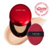 TIRTIR Mask Fit Red Cushion Foundation | Full coverage, Weightless, Skin fit, Satin Glow Finish, Korean Makeup BB Foundation, beauty, Tattoo cover up, Buildable (#21N Ivory, 0.63 Fl Oz)