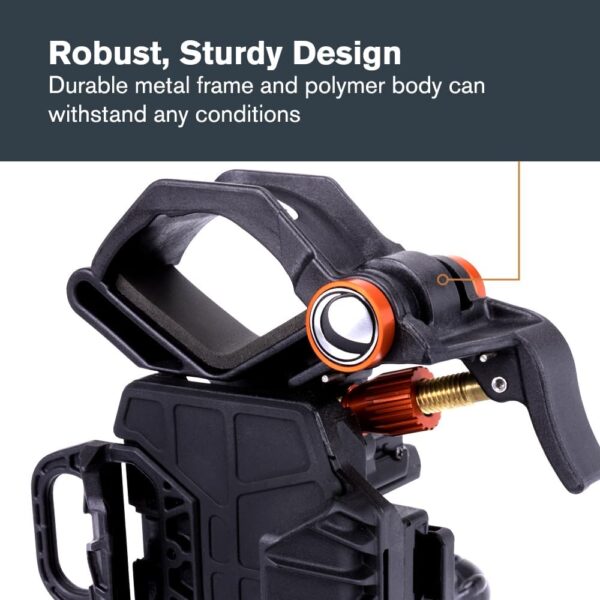Celestron 81055 NexYZ 3-Axis Universal Smartphone Adapter, Patented Design - Works with Telescopes, Spotting Scopes, Binoculars, Monoculars and Microscopes, Black