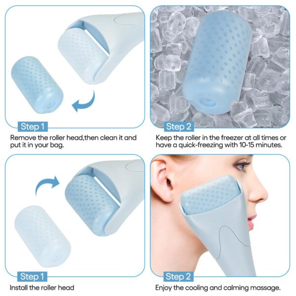 61z3802ythL._SL1200_.jpg Fronnor Ice Roller for Face,Eyes,Facial Massager Tool,Soothing Skin Care Tool,Cooling Skincare Device for Puffiness,At-Home Spa Gift for Women
