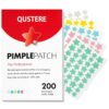 61z6f2krgNL._SL1500_.jpg QUSTERE Pimple Patches for Face, Hydrocolloid Acne Patches, Cute Star Zit Covers, Colorful Spot Stickers with Tea Tree, Salicylic Acid & Cica Oil| 3 Sizes (10mm, 12mm & 14mm) |200 Count