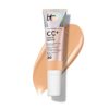 IT Cosmetics CC+ Nude Glow SPF 40 - Medium Coverage Foundation, 2% Niacinamide + Hyaluronic Acid Brightening Glow Serum, Lightweight Up to 24H Hydration, Normal to Dry & Mature Skin - 1.08 fl oz
