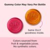 OLLY Hair Skin and Nails Gummies - Undeniable Beauty with Biotin 2500mcg Per 2 Gummies, Keratin & Vitamin C - Supports Healthy Hair, Skin, & Nails - Grapefruit Flavor - 60 Count