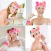 71V45QeMbL._SL1500_.jpg Wteehn 6pcs Headband and Wristband for Face Washing, Makeup Spa Skincare Headband, Skin Care Face Wash Headbands Wrist Bands Tools Set, for Women and Teen Girls Gifts