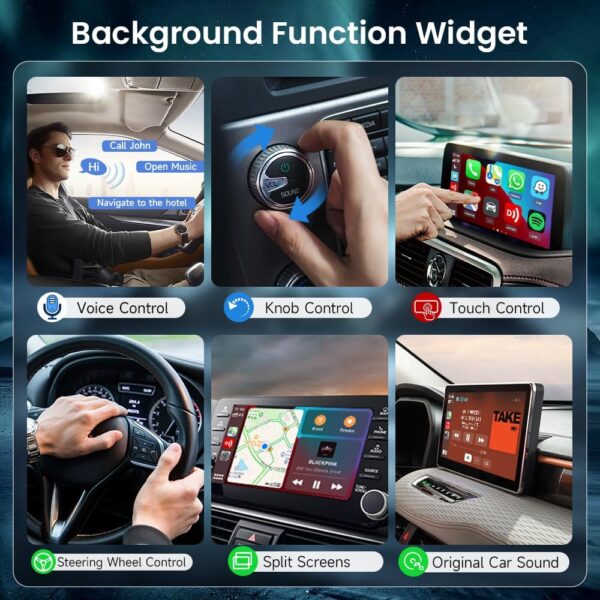 711r1wws6ML._AC_SL1000_.jpg Carlinkit 5.0, 2air, Wireless CarPlay and Android Auto Wireless 2-in-1 Adapter,For Cars With CarPlay and Android Auto Function, Plug & Play, Supports Voice Assistant,Navigation,Music..