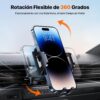 Miracase Mobile Phone Holder for Car [New Double Hook Made of Steel] Mobile Phone Holder Car for Air Vent Compatible with iPhone 14/13/12 Samsung Xiaomi and Other Smartphones Series