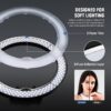 713oI6s4ucL._AC_SL1500_.jpg NEEWER Ring Light Kit: 18"/45cm Outer 55W 5600K Dimmable LED Ring Light, Light Stand, Carrying Bag for Camera, Smartphone, YouTube, TikTok, Self Portrait Shooting, Black
