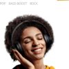 714D0RyXHbL._AC_SL1500_.jpg Picun B8 Bluetooth Headphones, 120H Playtime Headphone Wireless Bluetooth with 3 EQ Modes, Low Latency, Hands-Free Calls, Over Ear Headphones for Travel Home Office Cellphone PC Black