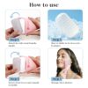 714tWh0csQL._SL1500_.jpg BAIMEI IcyMe Ice Roller for Face and Gua Sha Facial Tool Set, Ice Face Roller Reduces Puffiness Relieves Migraines Skin Care Tools, Self Care for Women - Pink