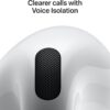 715J6Hx8xyL._AC_SL1500_.jpg Apple AirPods 4 Wireless Earbuds, Bluetooth Headphones, Personalized Spatial Audio, Sweat and Water Resistant, USB-C Charging Case, H2 Chip, Up to 30 Hours of Battery Life, Effortless Setup for iPhone