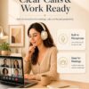 Wentronic Y05 Active Noise Cancelling Over Ear Headphones, Bluetooth 5.3 Wireless Headphones with Mic, 48H Playtime, USB-C Fast Charging, Hi-Res Audio, Starlight