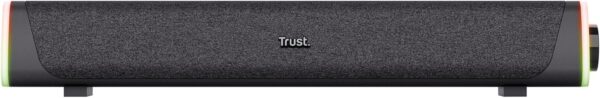 715rUWK-FuL._AC_SL1500_.jpg Trust Liro Soundbar PC Speaker 12W, Compact Stereo Sound Bar with RGB LED Lights, 3.5mm AUX Cable Connection, USB Powered PC Speakers for Computer Laptop Desktop Tablet Smartphone TV, Black