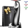 Red Light for Face and Neck, 7-in-1 Face Massager Tool, 3-Color Portable Facial Massager for Skin Care (5.9in)
